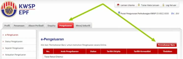 Pengeluaran Sebahagian KWSP Tahun 2023