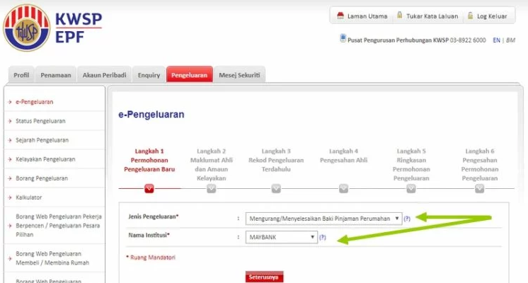 Pengeluaran Sebahagian KWSP Tahun 2023