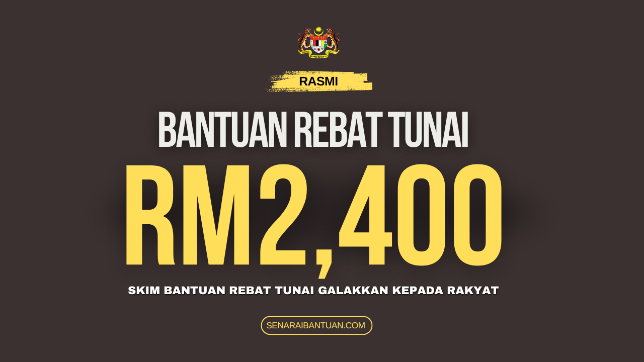 Skim Bantuan Rebat Tunai RM2,400 Melalui Program (MaRiiCas)